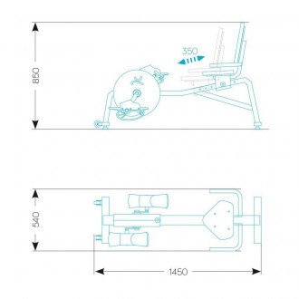 Акватренажёр Aqquatix Galaxy Aqquabike 316L в Крыму
