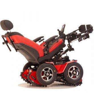 Инвалидная коляска с электроприводом Caterwil GTS 4WD Lux (вездеход-ступенькоход) в Крыму