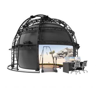 Максимальная комплектация системы с использованием купола системы 360 градусов Motek CAREN High-End в Крыму