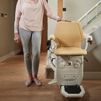 Подъёмник кресельный лестничный Bespoke Stairlifts Infinity V9 в Крыму