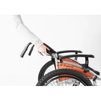 Кресло-коляска с ручным приводом Excel G-Lite Pro 24 в Крыму