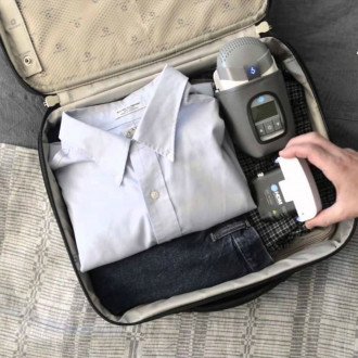 CPAP аппарат HDM Z2 Auto Travel с батареей и модулем в Крыму