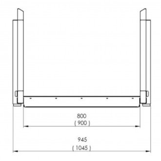 Вертикальный подъёмник EasyLift V3 (внутренний) высота подъёма: 70-1250 мм  в Крыму