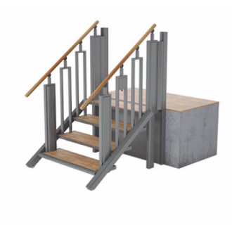 Лестница-трансформер FlexStep V2 / 4 ступеньки / высота подъёма до 925 мм